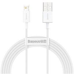 Baseus CALYS-C02 Superior Fast Charging Cable Lightning 2.4A 2m White