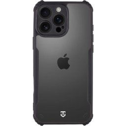 Tactical Quantum Stealth Kryt pre Apple iPhone 16 Pro Max Clear/Black