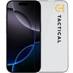 Tactical Glass Shield 5D sklo pre Apple iPhone 16 Pro / iPhone 17 Black