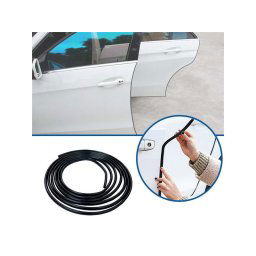 Ochranné lišty na auto 4L 7434 5 m - čierne