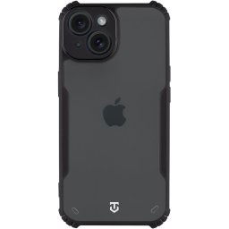 Tactical Quantum Stealth Kryt pre Apple iPhone 15 Clear/Black 8596311224331