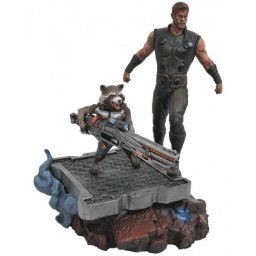 Marvel Premier Avengers 3 Thor & Rocket Statue APR182163