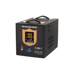 Zdroj záložný KEMOT PROsinus-2000 12V 230V 2000VA 1200W Black