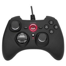 Speedlink Rait Gamepad pre PCPS3SwitchOLED, rubber-black SL-650010-BK