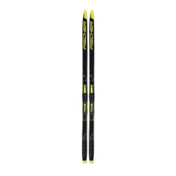 Fischer set Sprint Skin Jr.+ Tour Step-In Jr Lfp 22/23 black/yellow Velikost: 140