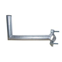 Anténny držiak 35 na balkón s vlnkou priemer 42mm výška 16cm žiar.