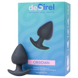 Desirel Obsidian - anlny vibrtor s aplikciou - ierny