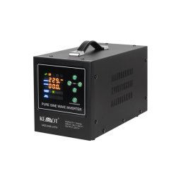 Zdroj záložný KEMOT PROsinus-1000-LFP4 12V 230V 1000VA 700W Black