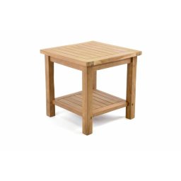 Odkladací teakový stolík DIVERO - 50 cm