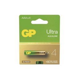 Batéria AAA (R03) alkalická GP Ultra 4ks
