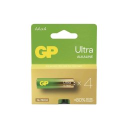 Batéria AA (R6) alkalická GP Ultra 4ks