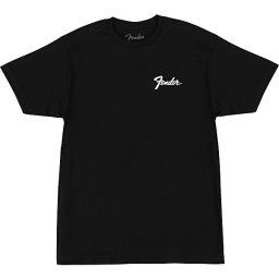 Tričko Transition Logo Black L Fender