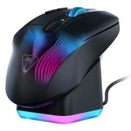 Turtle Beach Bundle herná bezdrôtová myš KONE XP Air a RGB nabíjacia stanica Rapid, čierna TBM-1101-05