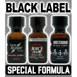 Poppers POPPERS BLACK LABEL BALÍČEK (3x24ml)