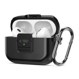 Tech-Protect Defender Hook MagSafe, AirPods Pro 1 / 2, čierny