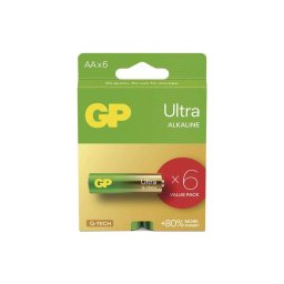 Batéria AA (R6) alkalická GP Ultra 6ks