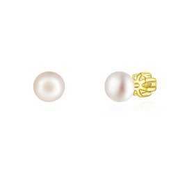 Olivie Náušnice 5mm PERLY AAA GOLD 9115