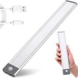 Multifunkčné LED osvetlenie s pohybovým a súmrakovým senzorom 32 cm biela