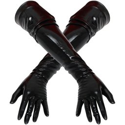 The Latex Collection Latex Gloves Long XL