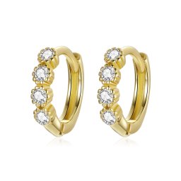 Olivie Strieborné krúžky GOLD 5276