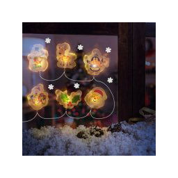 LED dekorácia do okna FAMILY 58568B Christmas