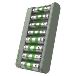 EMOS Nabíjačka batérií GP Eco E821 + 4x AA 2100 + 4x AAA 850 B50829
