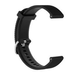 BStrap Silicone Bredon remienok na Huawei Watch GT 42mm, black (SHU001C0112)