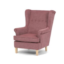 Autronic, Kreslo ušiak, ružová látka, AK-388 PINK2