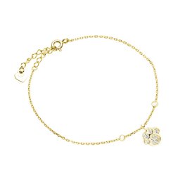 Olivie Strieborný náramok LABKA GOLD 4442