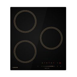 Klarstein Victoria indukčná varná doska, 45 cm, 6 600 W, 3 varné zóny, ovládanie posuvníkom, boost