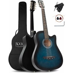 Akustická gitara WSD-5C-BUB Slim Line Blueburst Rocktile