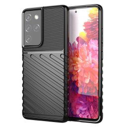 Hurtel Thunder obal, Samsung Galaxy S22 Ultra, čierny