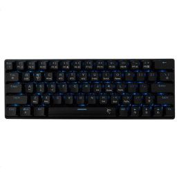 White Shark mechanická bezdrôtová herná klávesnica KAIKEN, US, červený switch, čierna KAIKEN-US