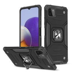 Wozinsky Ring Armor, Samsung Galaxy A22 4G, čierny