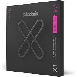 Struny na elektrickú basgitaru XTB 45-100 Nickel Coated D´Addario