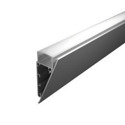 LED Solution Nástenný profil pre LED pásiky N10 Vyberte variantu a dĺžku: Profil + Nacvakávacie priehľadný difúzor 2m LP403_LP-UNICOV1-TRA