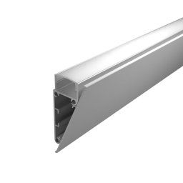 LED Solution Nástenný profil pre LED pásiky N10 biely Vyberte variantu a dĺžku: Profil + Nacvakávacie priehľadný difúzor 2m LP403W_LP-UNICOV1-TRA
