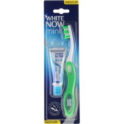 SIGNAL White Now mini zubná kefa1+zubná pasta 26ml