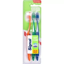 Signal Easy clean soft zubná kefka 3ks