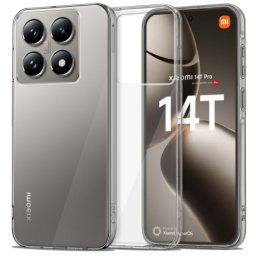 Tech-Protect Flexair Hybrid kryt na Xiaomi 14T Pro, priesvitný