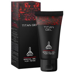 Titan Gel - krm na zvenie penisu a podporu erekcie - 50 ml
