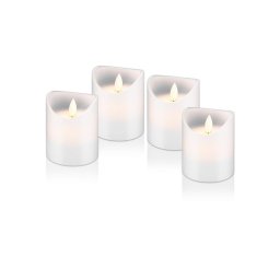 Vosková LED sviečka GOOBAY 74365 sada 4ks