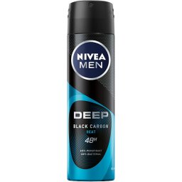 Nivea Men Deep BLACK CARBON BEAT deospray 150 ml