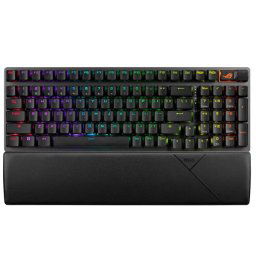 ASUS ROG Strix Scope 2 96 Wireless RGB Gaming Keyboard, ROG RX RED PBT, US 90MP03S0-BKUA20