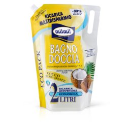 Milmil Bagno doccia Cocco oil sprchový gél a pena do kúpeľa - 2000 ml