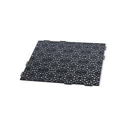 Prosperplast Mosaic dlaždice záhradné 39,7x39,7cm IAK401 čierna