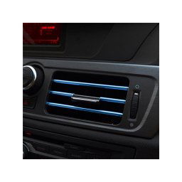Lišty na ventilačnú mriežku auta 4L 8140a modré