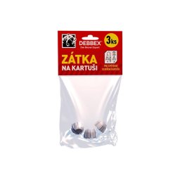 Zátka na kartušu DEBBEX 3ks