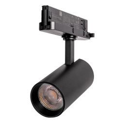 LED Solution Čierny lištový LED reflektor 3F 40W Philips Premium Farba svetla: Teplá biela STK40W-PB/3