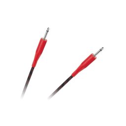 Kábel Jack 6,3mm mono konektor/Jack 6,3mm mono konektor CABLETECH KPO2758-3 3m